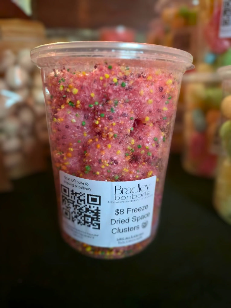 Freeze Dried Space Clusters
