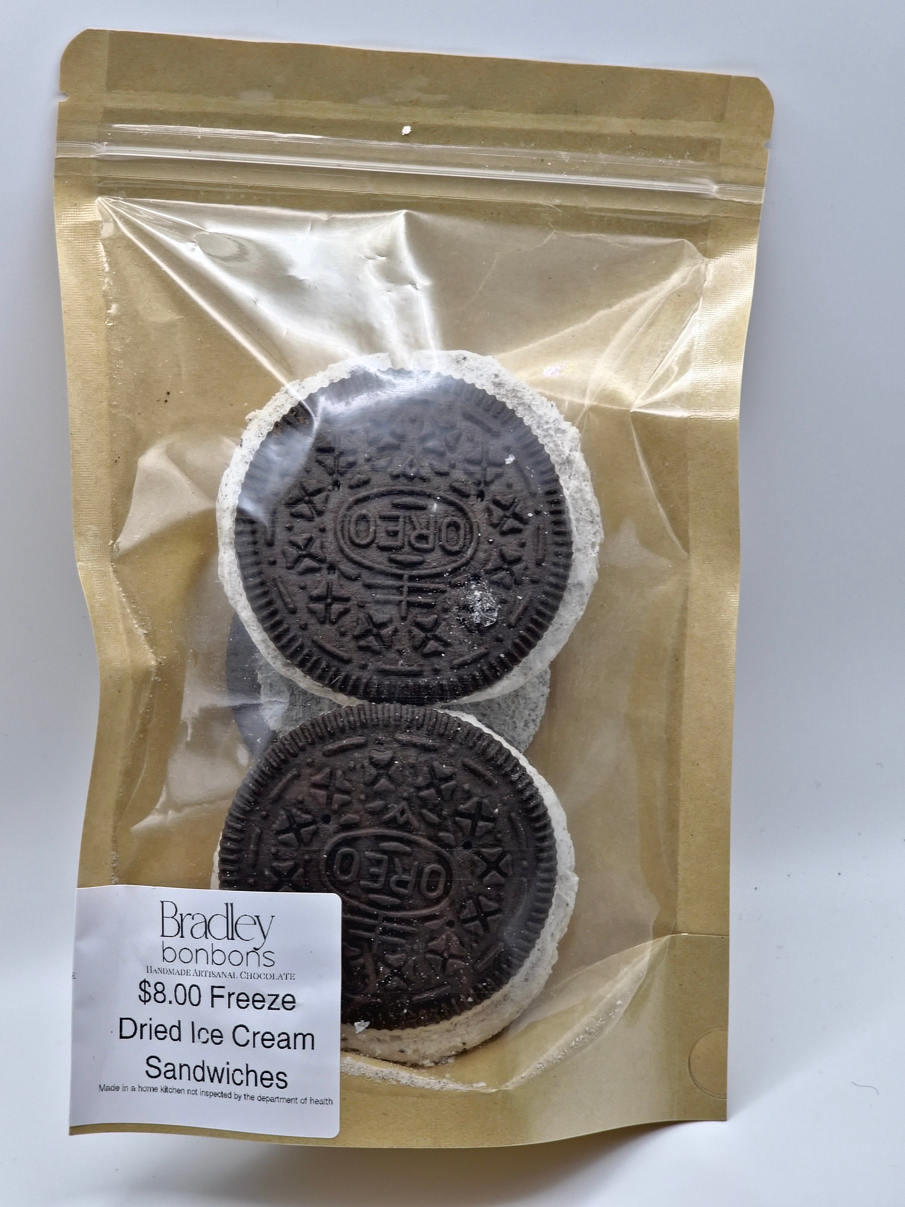 Freeze Dried Ice Cream Sandwiches