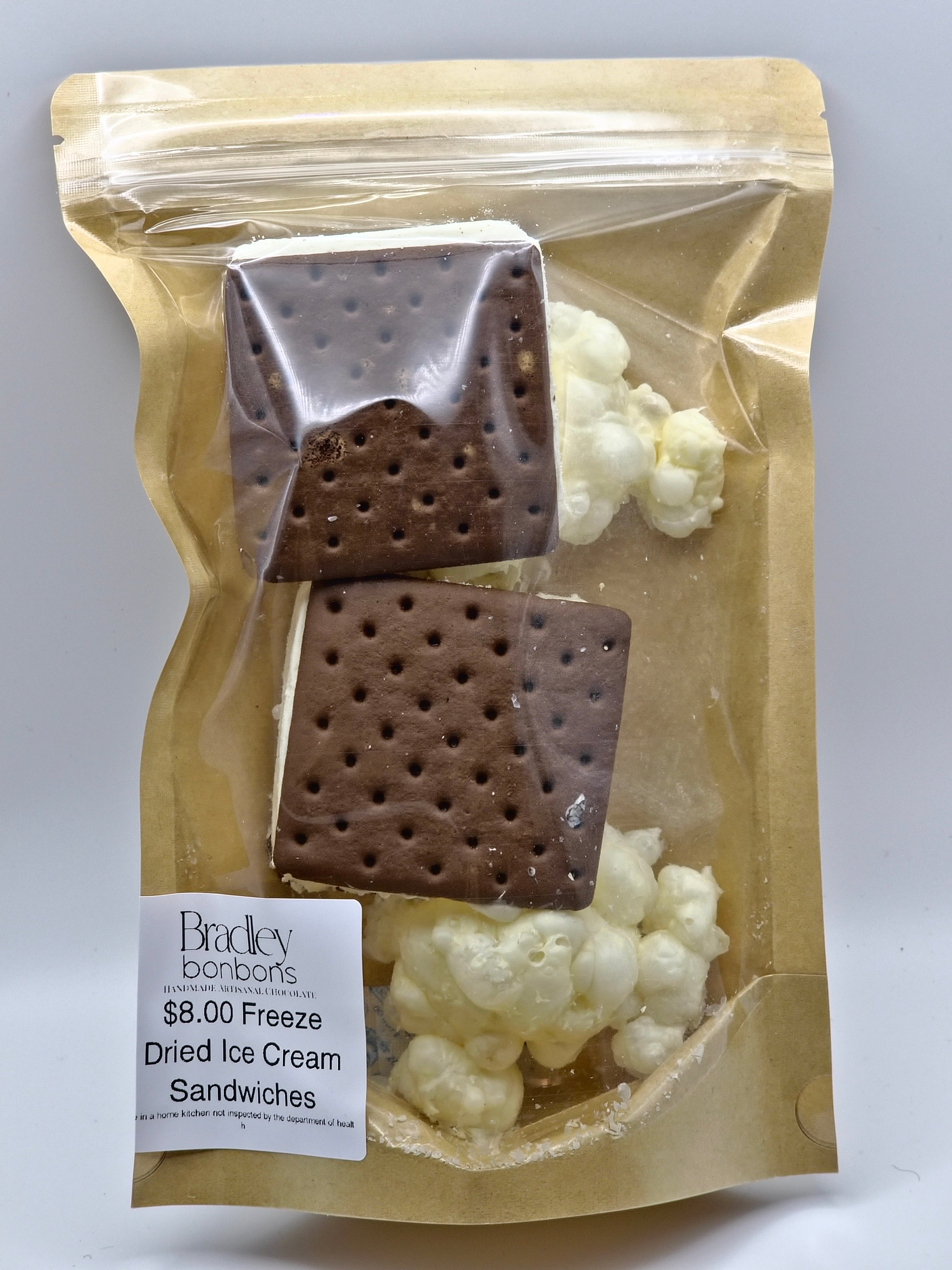 Freeze Dried Ice Cream Sandwiches