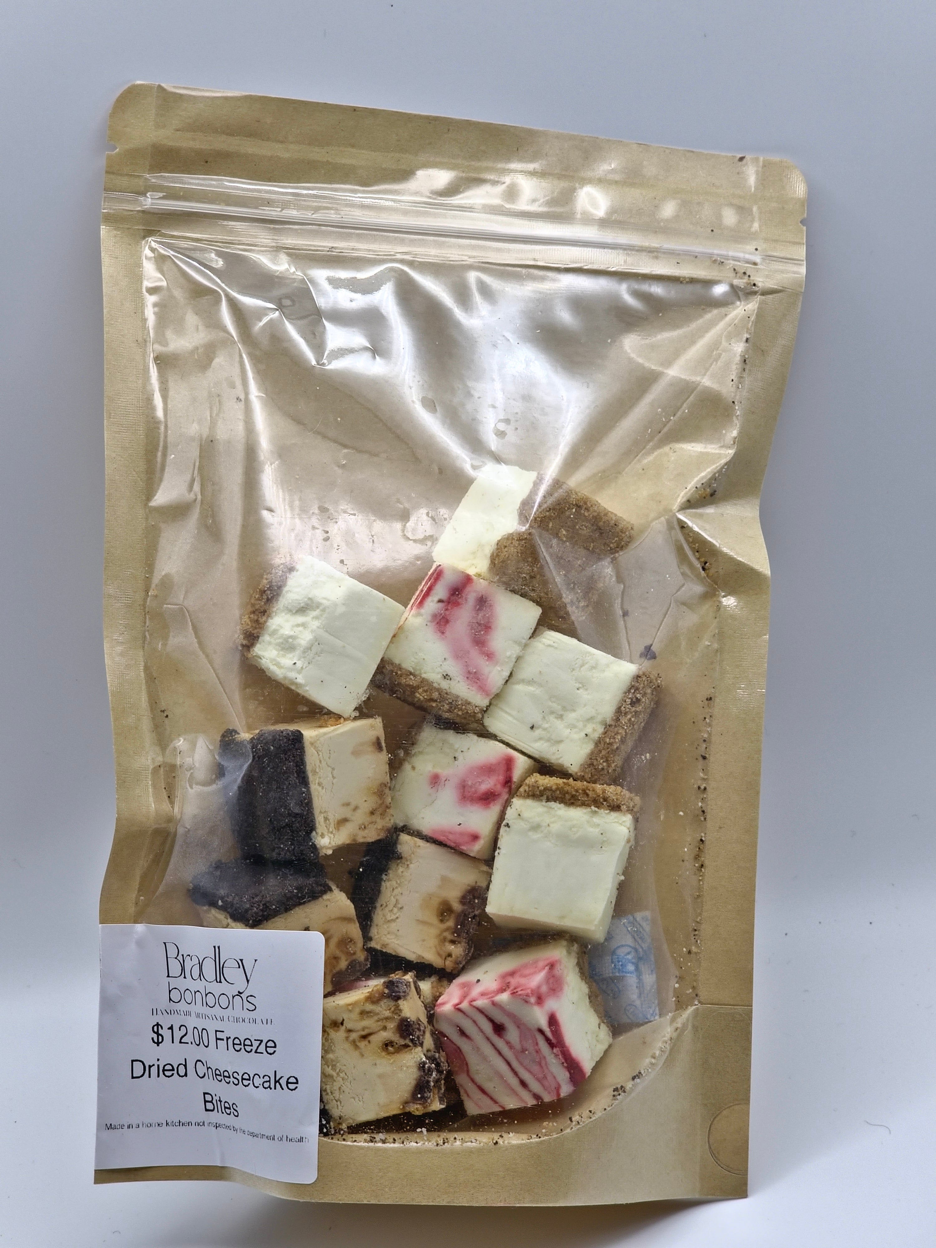 Freeze Dried Cheesecake Bites