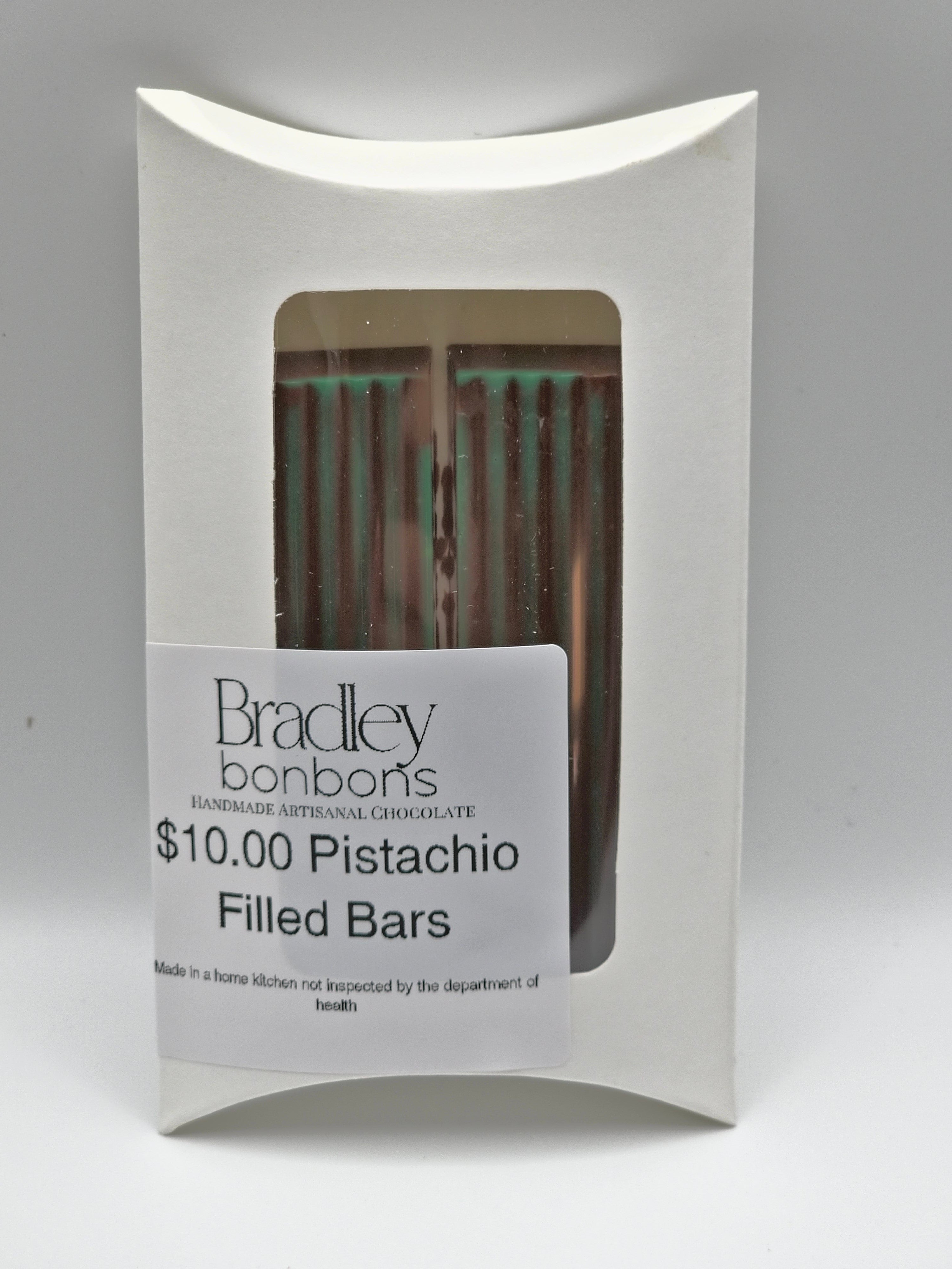 Small filled chocolate bars