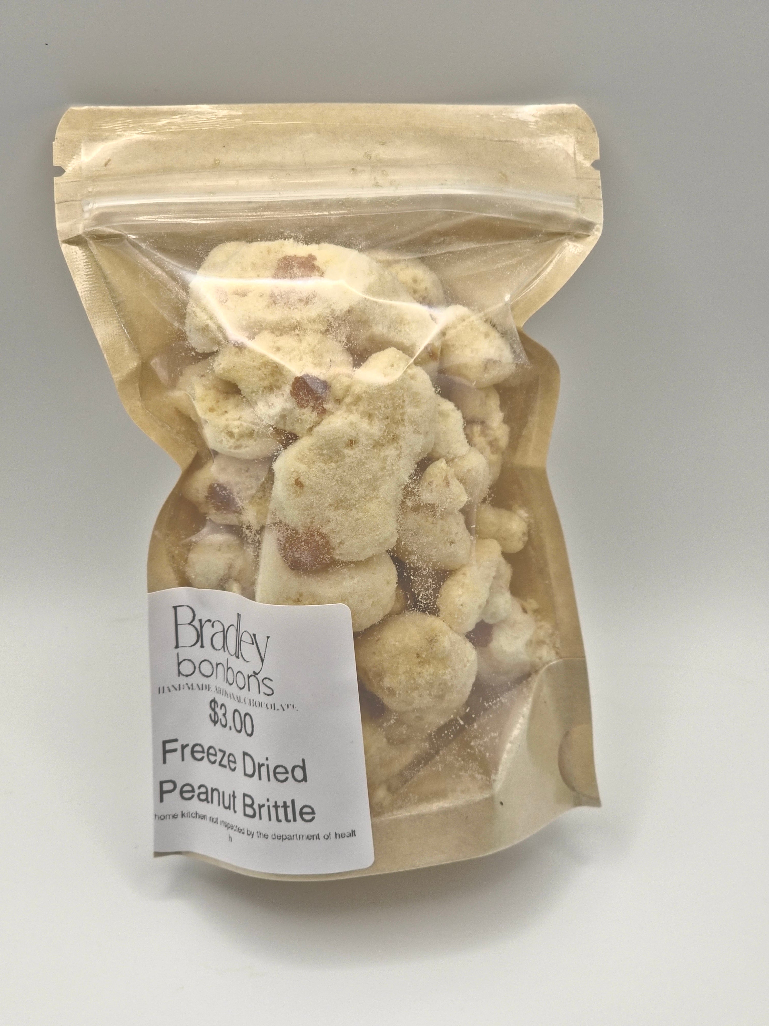 Freeze Dried Peanut Brittle