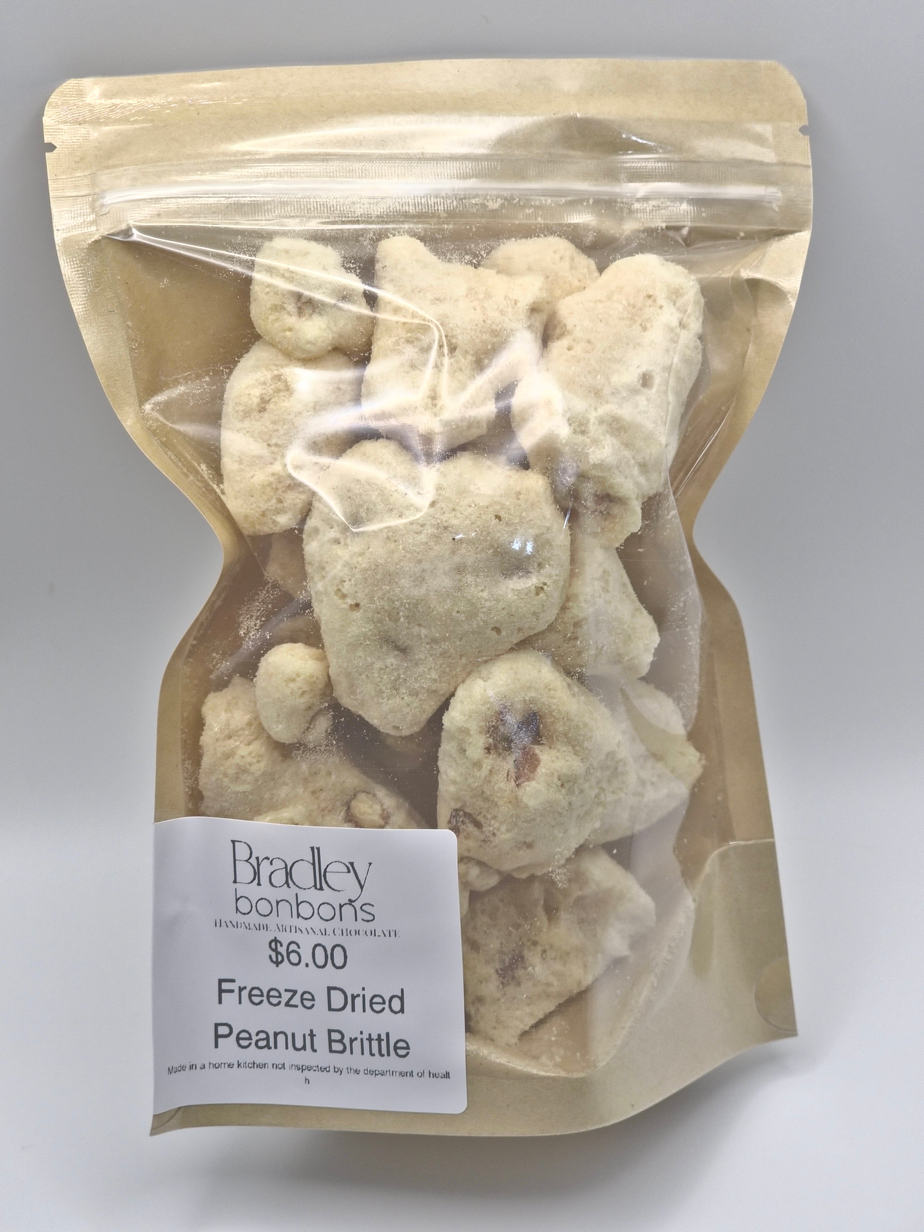 Freeze Dried Peanut Brittle