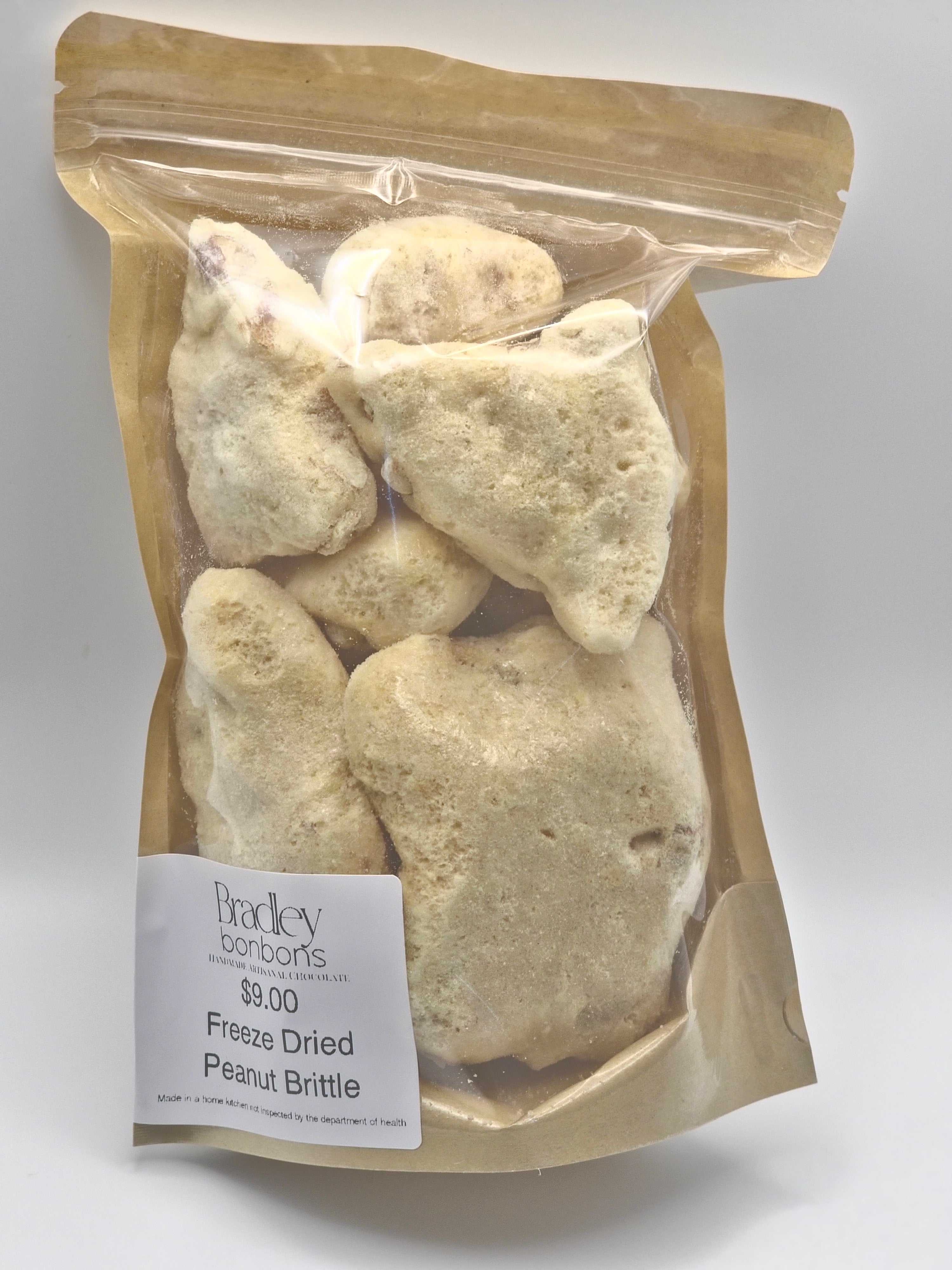 Freeze Dried Peanut Brittle