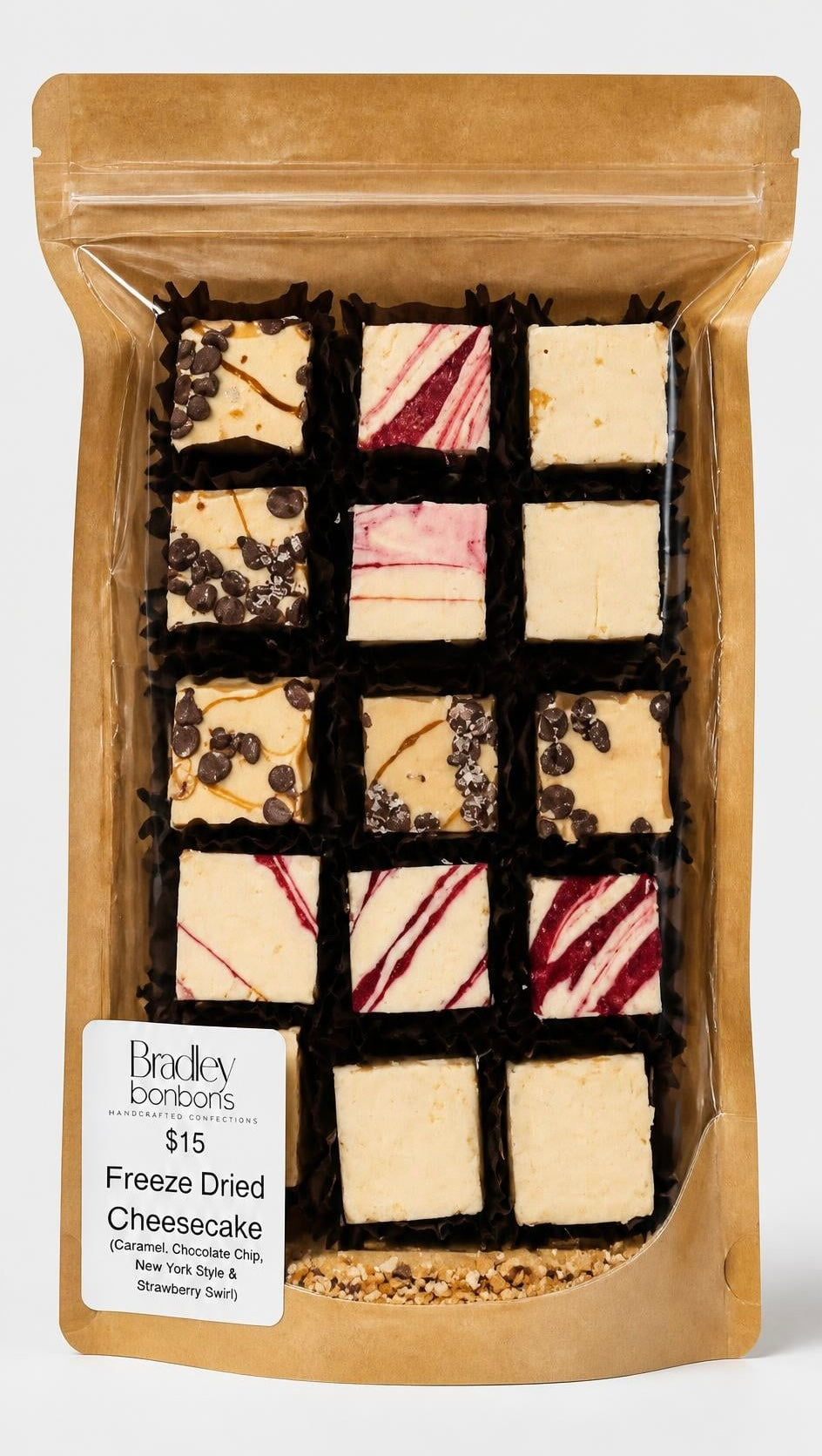 Freeze Dried Cheesecake Bites