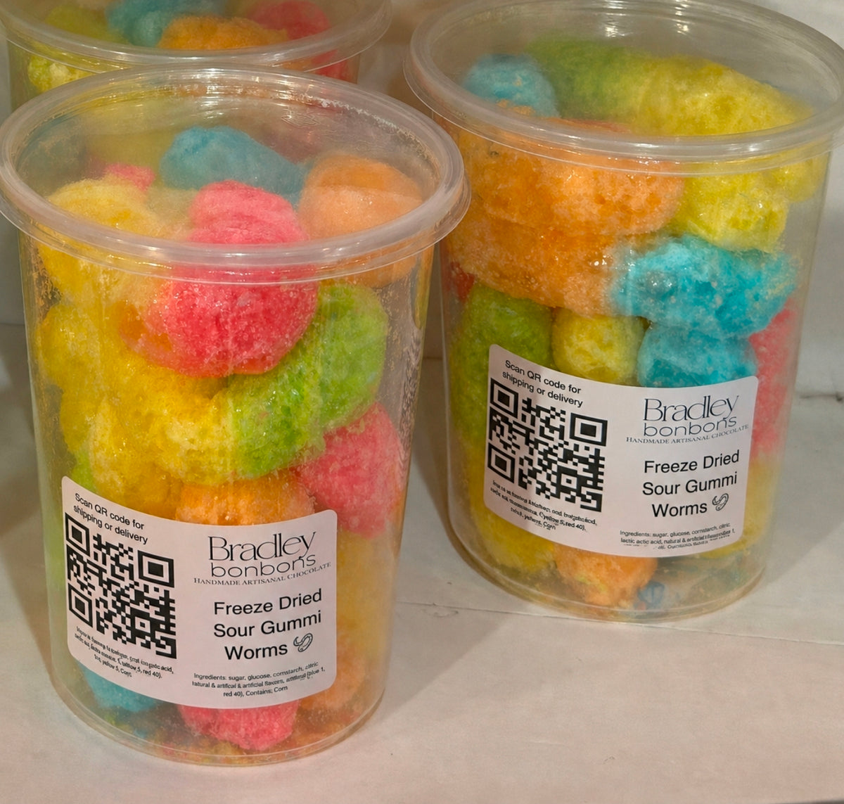 Freeze Dried Sour Gummi Worms