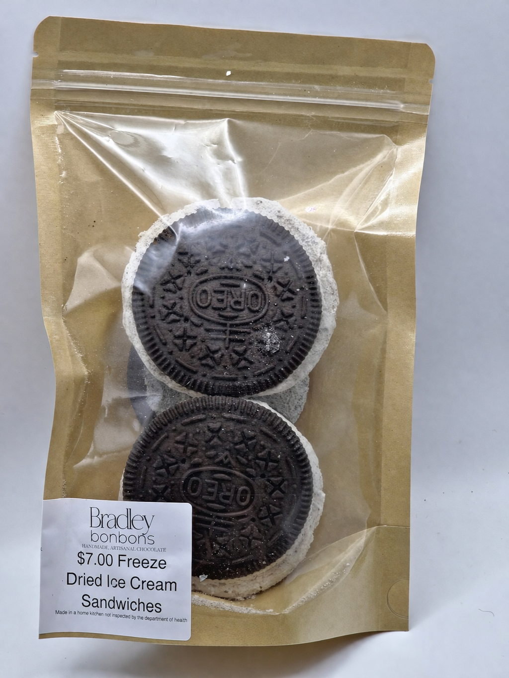 Freeze Dried Ice Cream Sandwiches